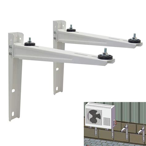 ac parts wall mounting bracket|wall bracket for ac condenser.